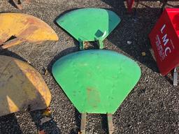 Pair of John Deere Tractor Fenders