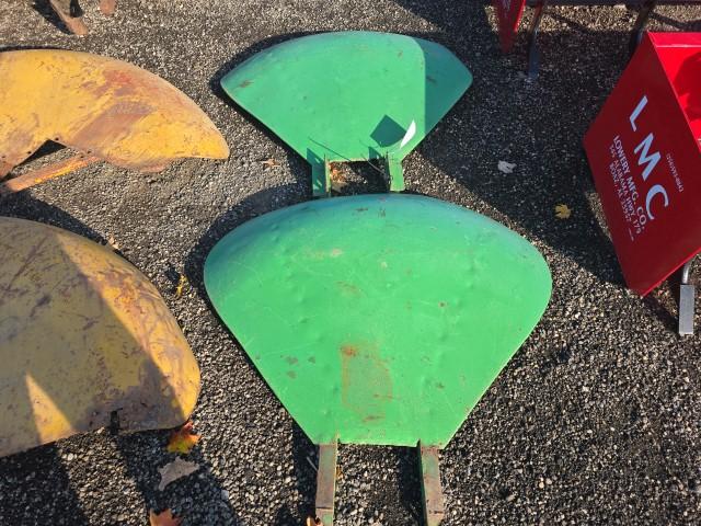 Pair of John Deere Tractor Fenders