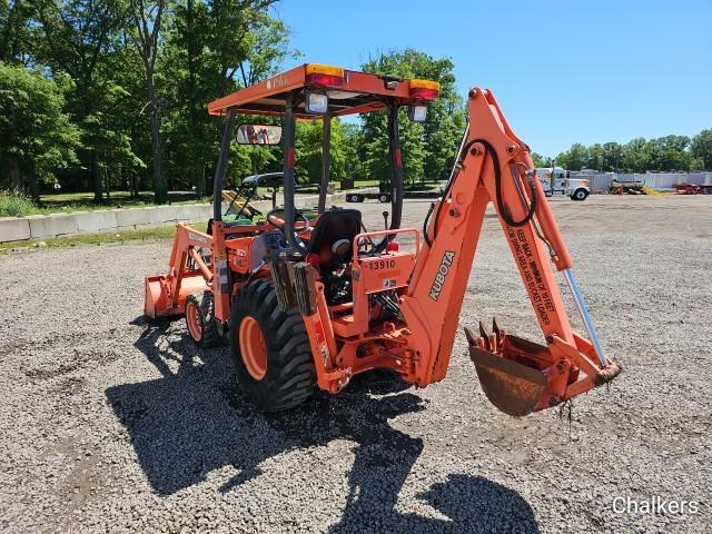 Kubota B21 4x4 Loader Backhoe