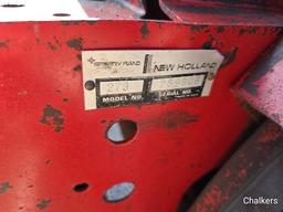 New Holland 273 Square Baler w/Thrower