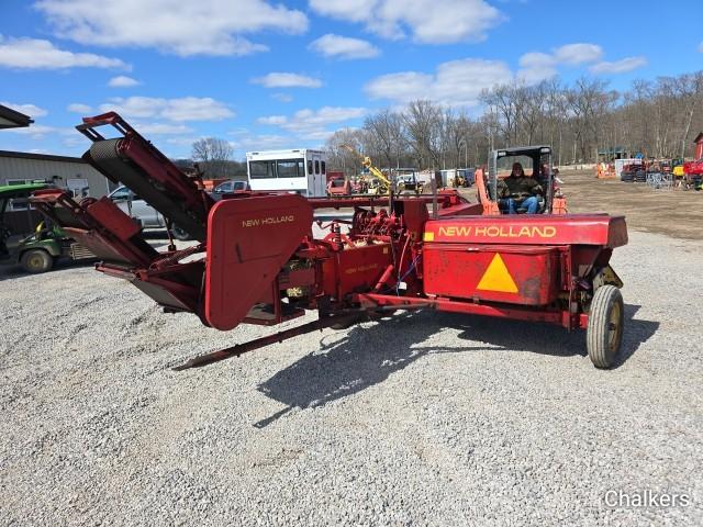 New Holland 273 Square Baler w/Thrower