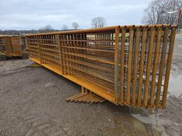(10) 24ft. Corral Panels 1 with Gate