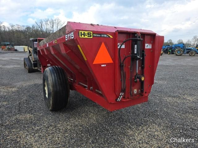 2015 H&S 5115 Side Slinger Manue Spreader