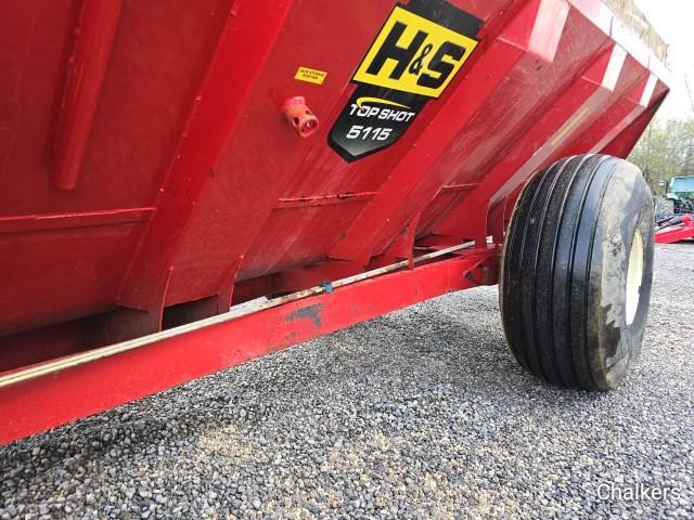 2015 H&S 5115 Side Slinger Manue Spreader