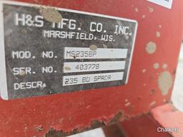 H&S 235 PTO Manure Spreader
