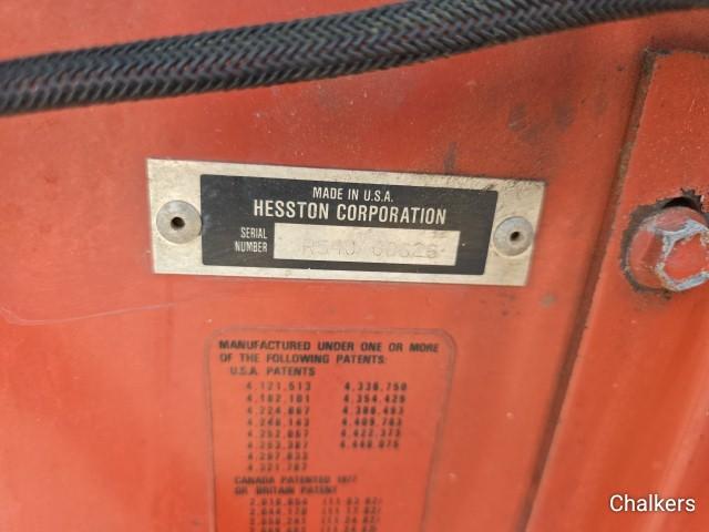 Hesston 540 Round Baler