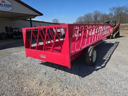 JBM 20ft. Double Bar Feeder Wagon