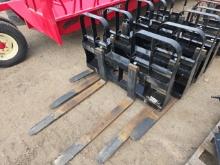 HLA 4200LB QT Walk Thru Pallet Forks
