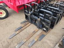 HLA 4200LB QT Walk Thru Pallet Forks