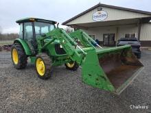 John Deere 5055E 4x4 w/Cab/Ldr