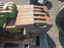 (5) Kubota Suitcase Weights