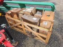Crate of New Tractor Radiators