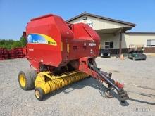 New Holland BR7060 Round Baler w/Net