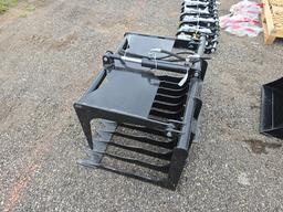 Mini Skidsteer Rock Grapple Att.