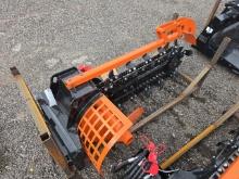 QT Mini Skidsteer Trencher