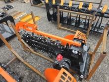 QT Mini Skidsteer Trencher