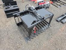 Mini Skidsteer Rock Grapple Att.
