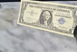 1957 $1 Silver Certificate Dollar