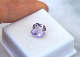 2.27 Carat Fancy Cut Amethyst