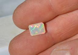 1.36 Carat Octagon Cut Opal