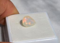 1.63 Carat Pear Cut Opal