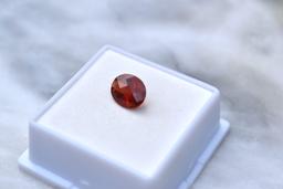 2.07 Carat Oval Checkerboard Cut Sunstone