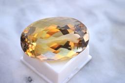 211.00 Carat Oval Cut Citrine