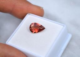 2.24 Carat Pear Cut Oregon Sunstone