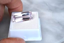 23.21 Carat Gorgeous Scissor Cut Kunzite