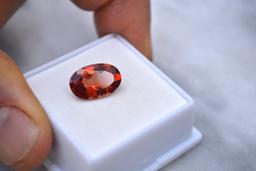 3.65 Carat Oval Cut Oregon Sunstone