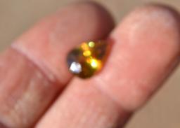 3.92 Carat Pear Cut Sphene