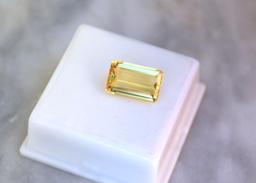 5.18 Carat Octagon Cut Helidor