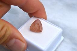 5.46 Carat Trillion Cut Sunstone