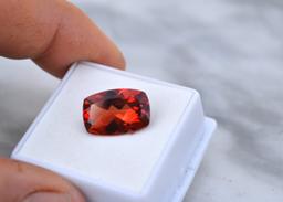 6.21 Carat Cushion Cut Oregon Sunstone