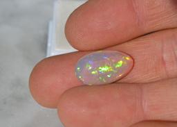 7.67 Carat Bright and Fiery Opal