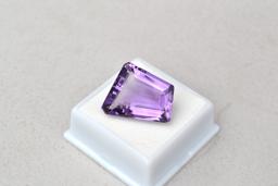 25.19 Carat Fancy Cut Amethyst