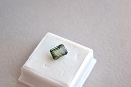 4.39 Carat Octagon Cut Tourmaline