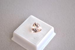 5.21 Carat Trillion Cut Morganite