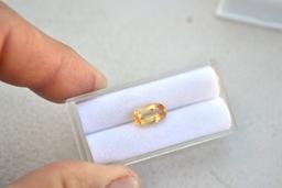 2.60 Carat Oval Cut Imperial Topaz