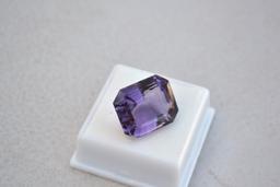 29.74 Carat Octagon Cut Amethyst