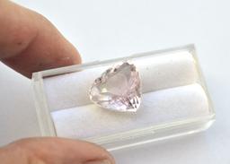 15.05 Carat Trillion Cut Kunzite