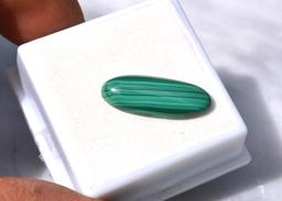 8.26 Carat Gorgeous Malachite Cabochon