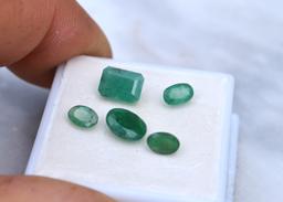 4.31 Carat Parcel of Emeralds