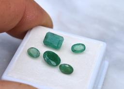 4.31 Carat Parcel of Emeralds