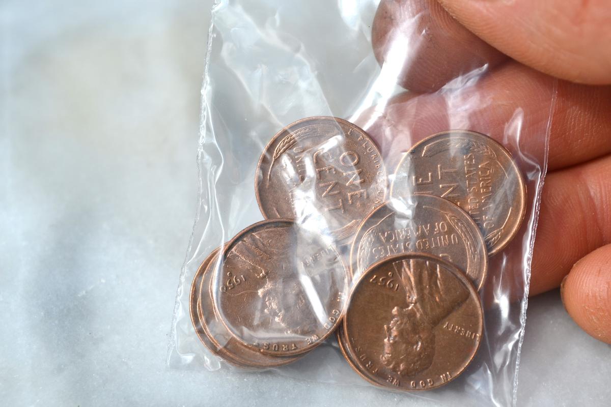 Lot of 10 Wheat Pennies