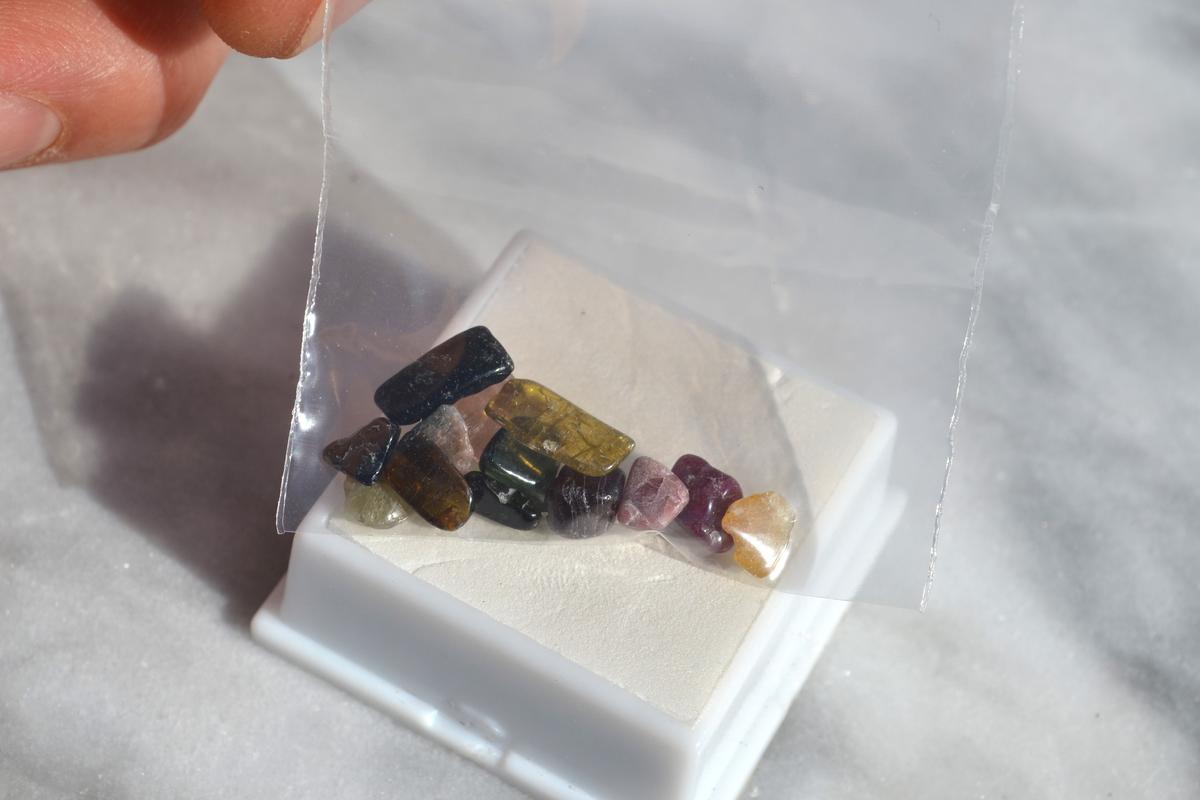 11.24 Carat Parcel of Multicolored Tourmalines