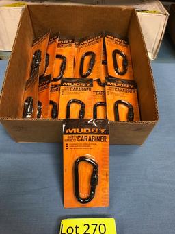 (27) Muddy Safety Harness Carabiner