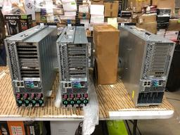 (3 )HP PROLIANT DL580-G7 SERVERS