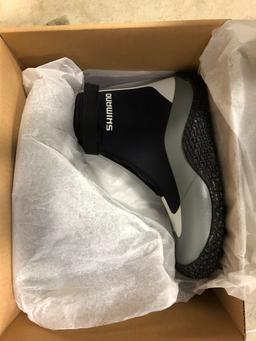 One Pair Shimano Flat Wading Boots - Size 9 Evir 12 Inch Rubber Boots - Size 9