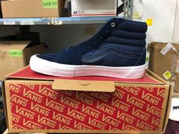 Box With 4 Pair Vans Shoes And A Thrasher Magazine Windbreaker